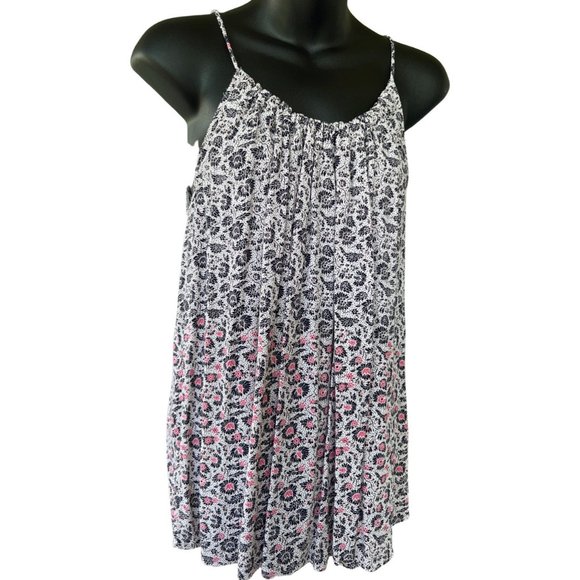 🌸4/$20🌸 Floral Print Shirred Halter Cami - Picture 8 of 13